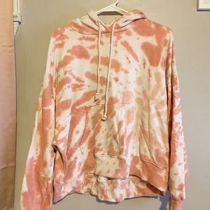 american eagle tye-dye hoodie